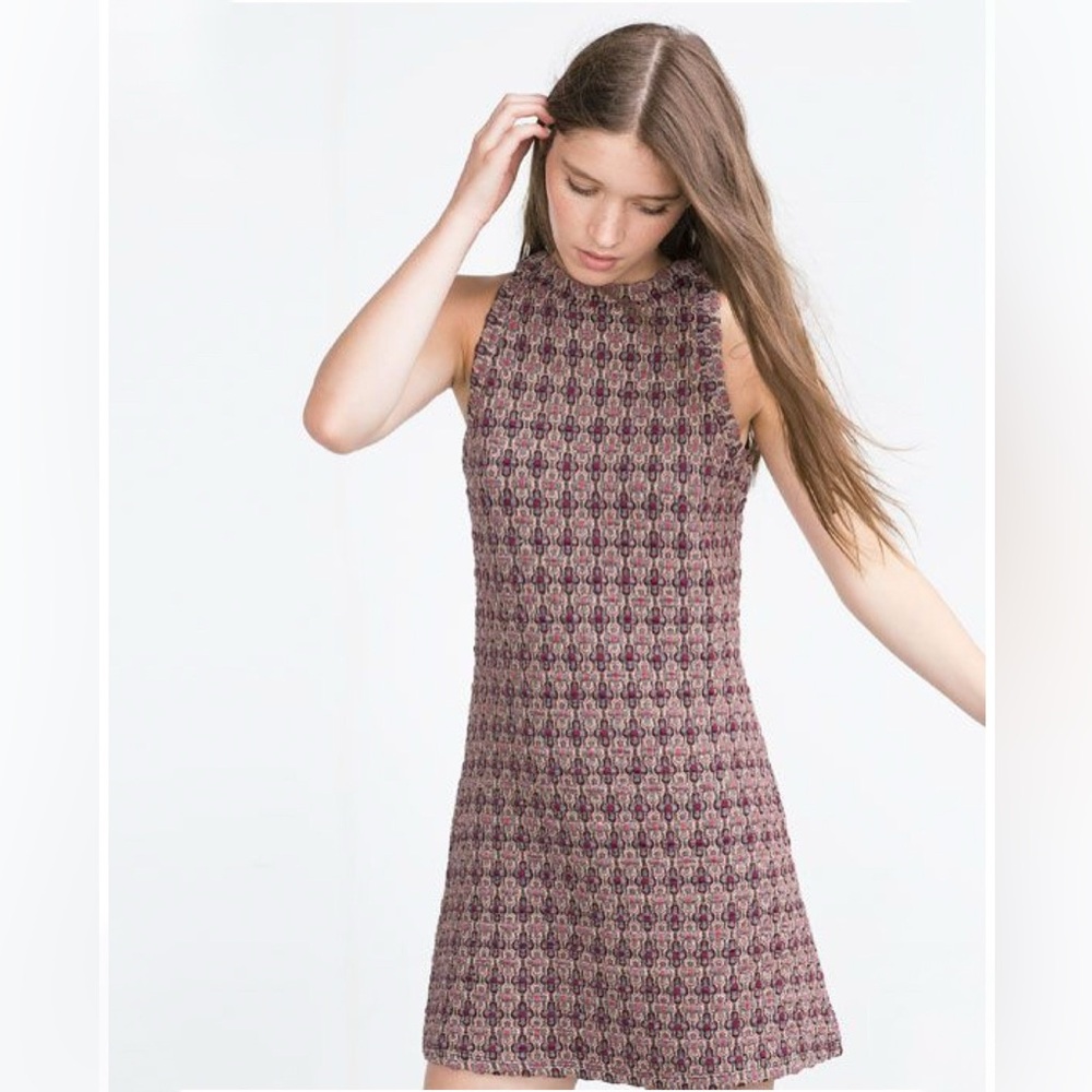 Zara Sleeveless Knit Mini Dress